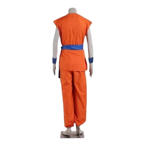 Dragon Ball Z Sun Goku Anime Cosplay Costume Halloween Outfit Party Fancy Dress - Picture 2 of 7